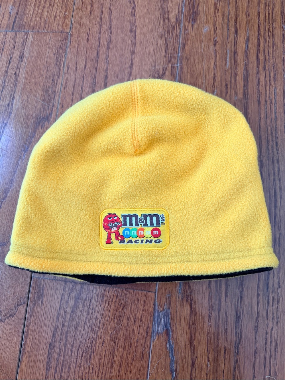 M&M'S Yellow Racing Fleece Beanie #18 Kyle Busch
